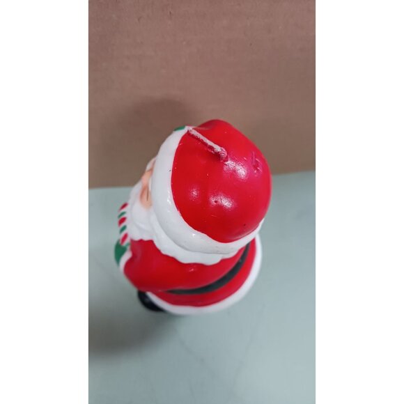 Vintage Santa Claus Christmas Candle 5 1/2 inches tall never lite - Picture 5 of 6